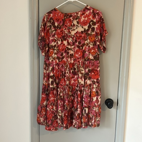 Olivaceous Tiered Babydoll Sun Dress - Picture 8 of 11